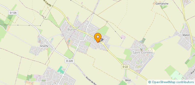 localisation de l'entreprise MONSIEUR THOMAS LEVALLOIS  SAINT-CONTEST