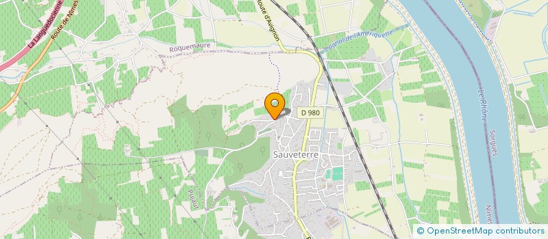 localisation de l'entreprise MONSIEUR THOMAS LEVEQUE  SAUVETERRE