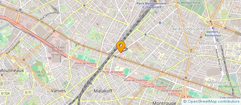 localisation de l'entreprise MONSIEUR THOMAS LEVESQUE  PARIS