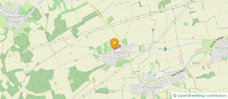 localisation de l'entreprise MONSIEUR THOMAS LEWALD  STETTEN