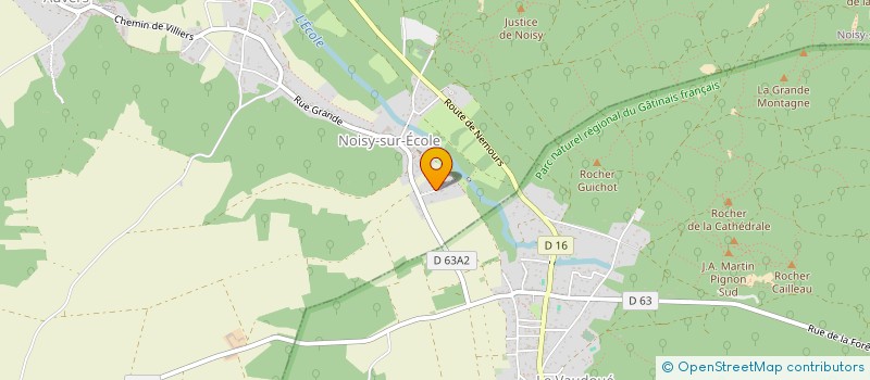 localisation de l'entreprise MONSIEUR THOMAS LHERITIER  NOISY-SUR-ECOLE