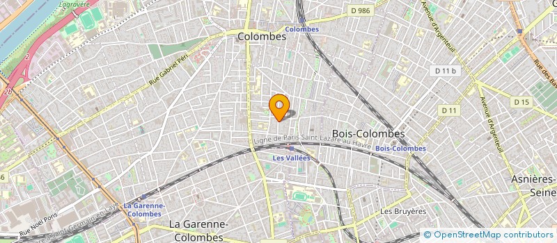 localisation de l'entreprise MONSIEUR THOMAS LIBE-PHILIPPOT à COLOMBES