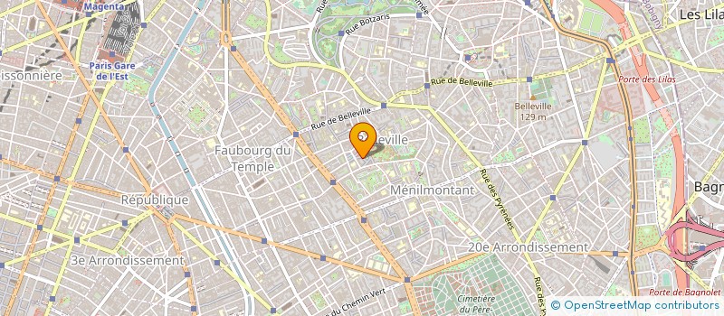 localisation de l'entreprise MONSIEUR THOMAS LIEGEARD  PARIS