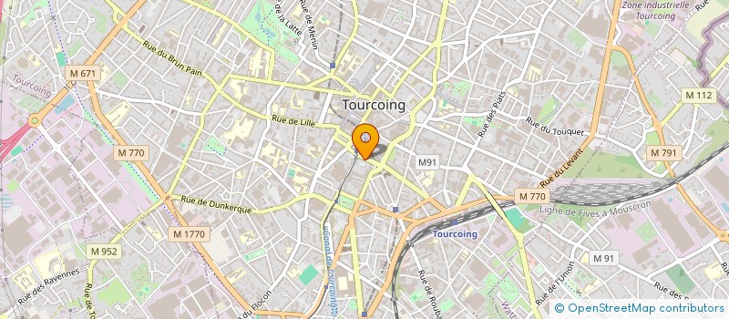 localisation de l'entreprise MONSIEUR THOMAS LIETAR à TOURCOING