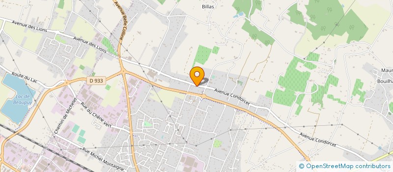 localisation de l'entreprise MONSIEUR THOMAS LIGNAU à MARMANDE