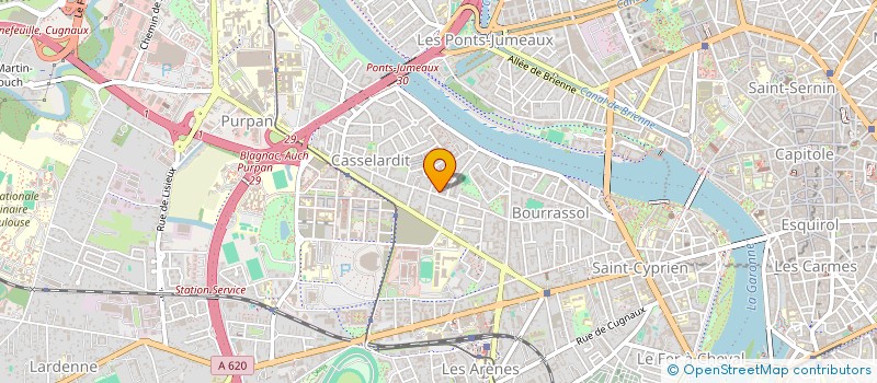 localisation de l'entreprise MONSIEUR THOMAS LIGNI  TOURBES