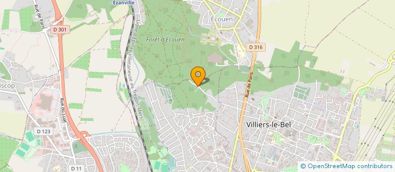 localisation de l'entreprise MONSIEUR THOMAS LIGNON à SARCELLES