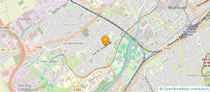 localisation de l'entreprise MONSIEUR THOMAS LIGNON  MULHOUSE