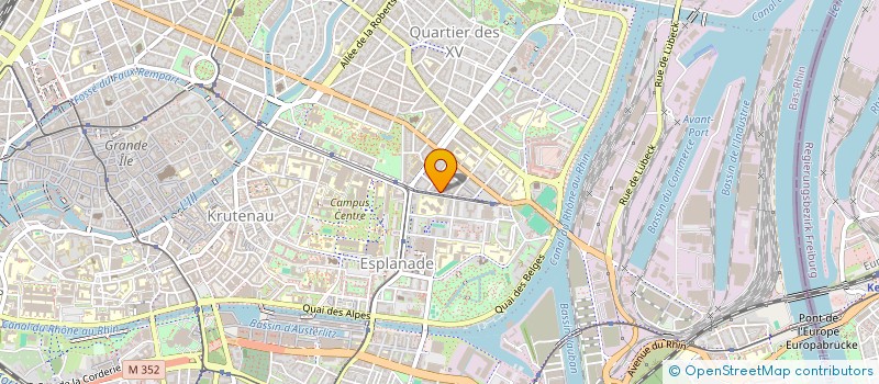 localisation de l'entreprise MONSIEUR THOMAS LIMOUSI à STRASBOURG