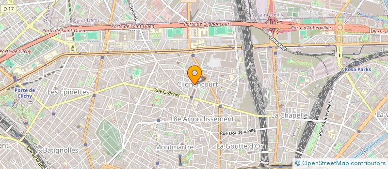 localisation de l'entreprise MONSIEUR THOMAS LINDET  PARIS