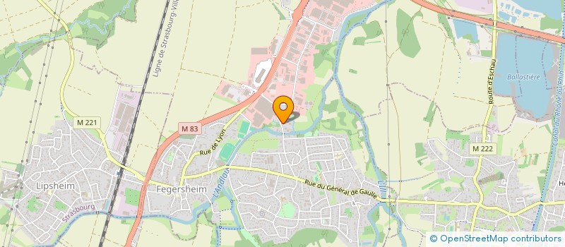 localisation de l'entreprise MONSIEUR THOMAS LINGELSER  FEGERSHEIM