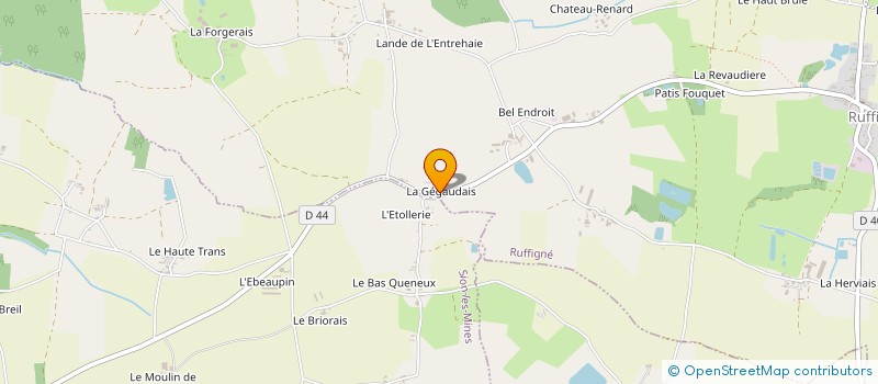 localisation de l'entreprise MONSIEUR THOMAS LIPOWIECZ  RUFFIGNE