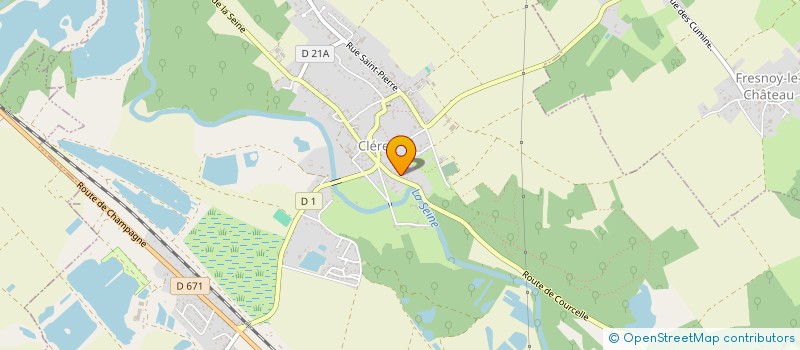 localisation de l'entreprise MONSIEUR THOMAS LOBJOIS  VILLY-LE-MARECHAL