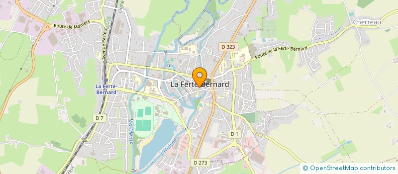 localisation de l'entreprise MONSIEUR THOMAS LOBJOIS  LA FERTE-BERNARD