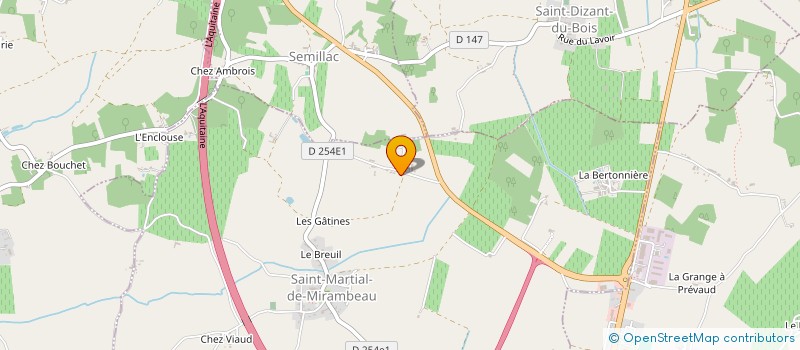 localisation de l'entreprise MONSIEUR THOMAS LOCHET à SAINT-MARTIAL-DE-MIRAMBEAU