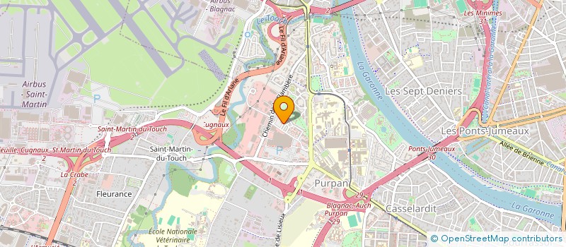 localisation de l'entreprise MONSIEUR THOMAS LODE  TOULOUSE