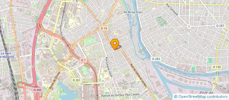 localisation de l'entreprise MONSIEUR THOMAS LODIN  CRETEIL