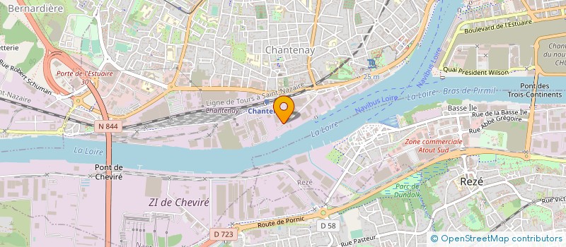 localisation de l'entreprise MONSIEUR THOMAS LOHOU à NANTES