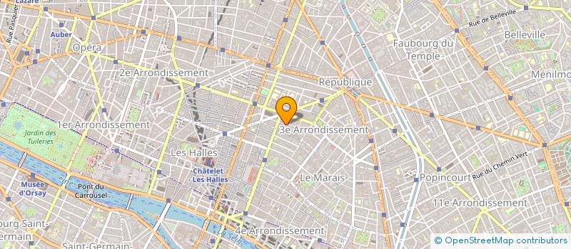 localisation de l'entreprise MONSIEUR THOMAS LOIGNON  PARIS