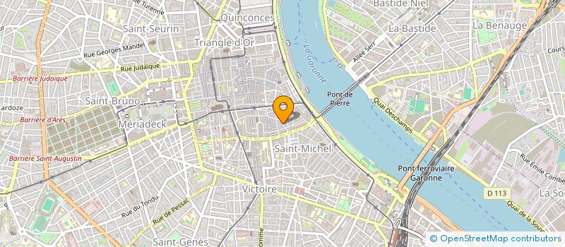 localisation de l'entreprise MONSIEUR THOMAS LOISIER  BORDEAUX