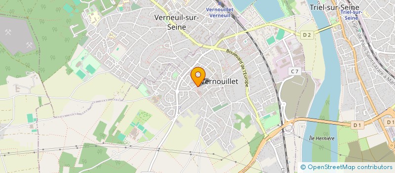 localisation de l'entreprise MONSIEUR THOMAS LOMBARD à VERNOUILLET