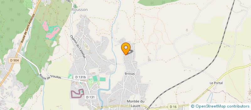 localisation de l'entreprise MONSIEUR THOMAS LOMBARDI  ROUSSON