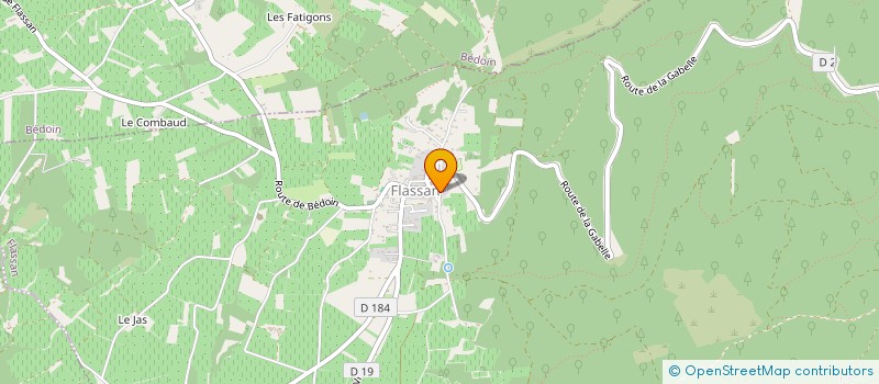 localisation de l'entreprise MONSIEUR THOMAS LOPEZ  BEDOIN