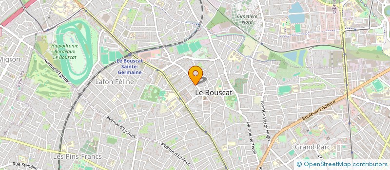 localisation de l'entreprise MONSIEUR THOMAS LOPEZ-MAALI à LE BOUSCAT