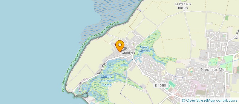 localisation de l'entreprise MONSIEUR THOMAS LOPEZ-RUA  NIEUL-SUR-MER