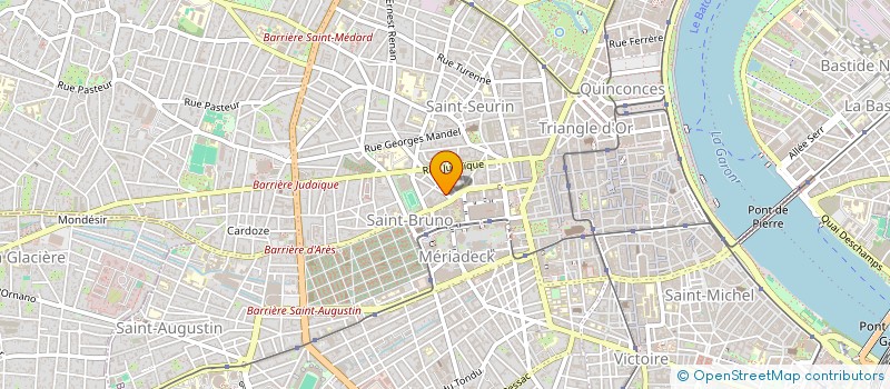 localisation de l'entreprise MONSIEUR THOMAS LORADOU  BORDEAUX