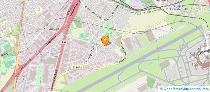 localisation de l'entreprise MONSIEUR THOMAS LOTTI  WISSOUS