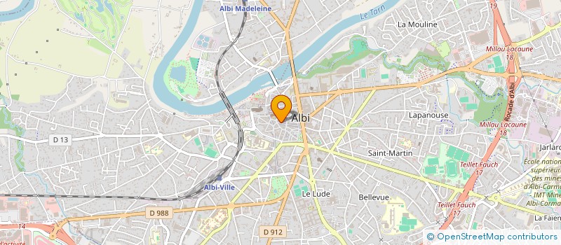 localisation de l'entreprise MONSIEUR THOMAS LOURENCO MARQUES à ALBI