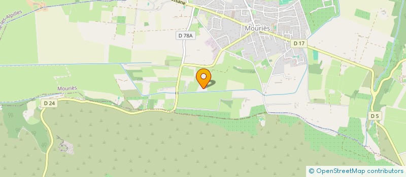 localisation de l'entreprise MONSIEUR THOMAS LUCCHESI  MOURIES