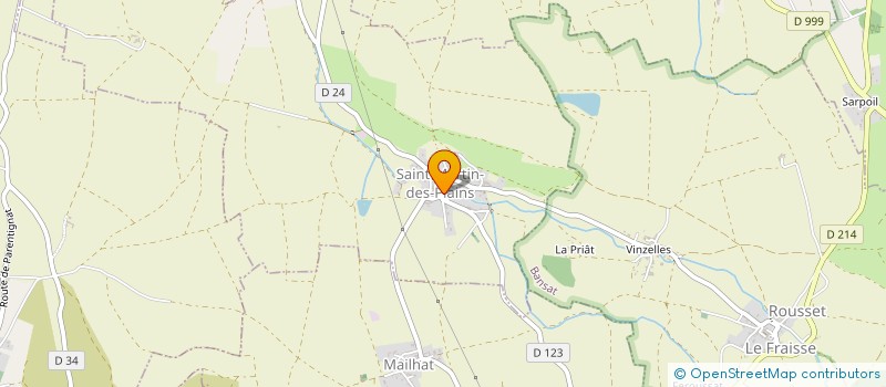 localisation de l'entreprise MONSIEUR THOMAS LUISIN  SAINT-MARTIN-DES-PLAINS