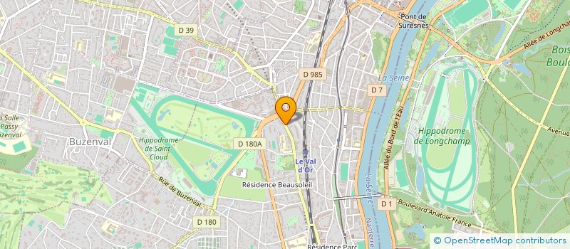 localisation de l'entreprise MONSIEUR THOMAS LUKSIC à SAINT-CLOUD