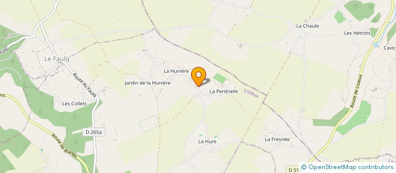 localisation de l'entreprise MONSIEUR THOMAS LYSKAWA  LE PIN