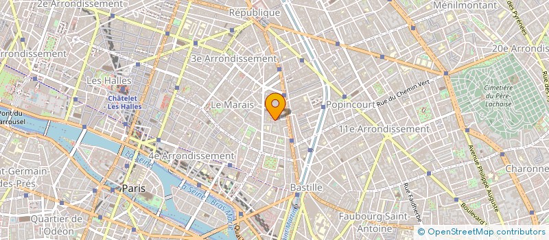 localisation de l'entreprise MONSIEUR THOMAS MACKENZIE  PARIS