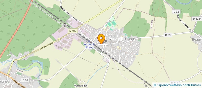 localisation de l'entreprise MONSIEUR THOMAS MACKOWIAK  VERNEUIL-L'ETANG