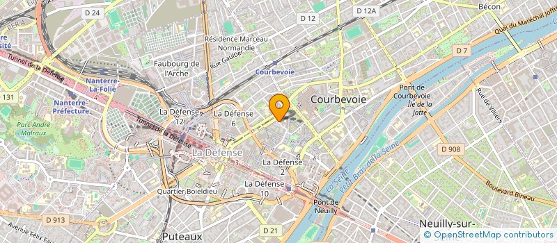 localisation de l'entreprise MONSIEUR THOMAS MACLAIN à COURBEVOIE