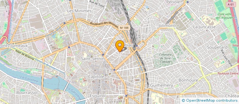 localisation de l'entreprise MONSIEUR THOMAS MAGUER à TOULOUSE