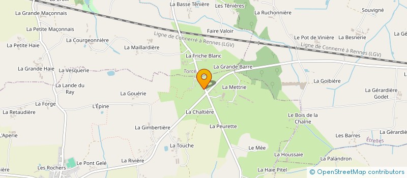 localisation de l'entreprise MONSIEUR THOMAS MAIGNAN  VERGEAL