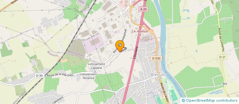 localisation de l'entreprise MONSIEUR THOMAS MAINEULT à MONTAUBAN