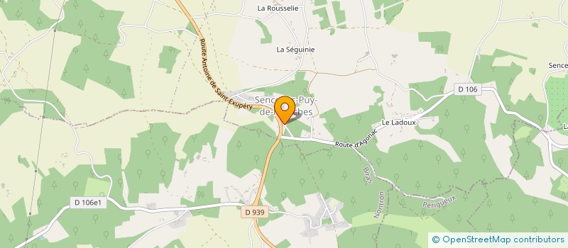 localisation de l'entreprise MONSIEUR THOMAS MAIRE  BRANTOME EN PERIGORD