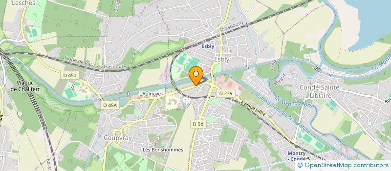 localisation de l'entreprise MONSIEUR THOMAS MALHEIRO à ESBLY