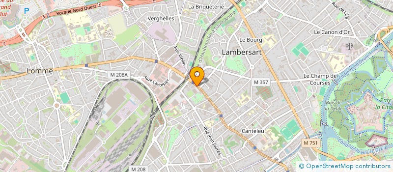 localisation de l'entreprise MONSIEUR THOMAS MALIDIN DELABRIERE à LILLE