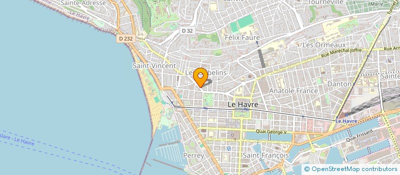 localisation de l'entreprise MONSIEUR THOMAS MAMEAUX à LE HAVRE