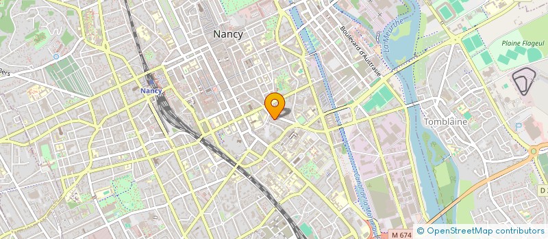 localisation de l'entreprise MONSIEUR THOMAS MANCA  NANCY