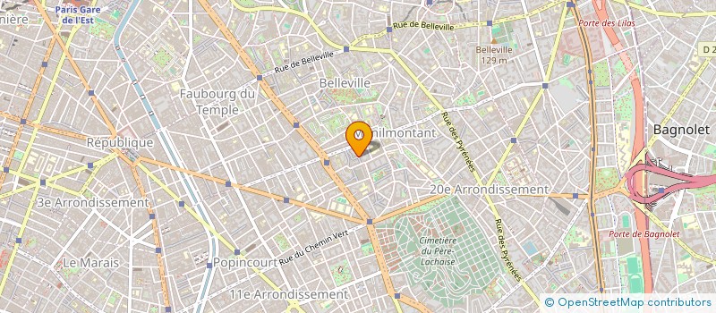 localisation de l'entreprise MONSIEUR THOMAS MANGUY  PARIS