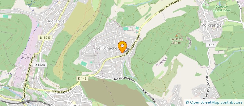 localisation de l'entreprise MONSIEUR THOMAS MANTOVANI à HAYANGE