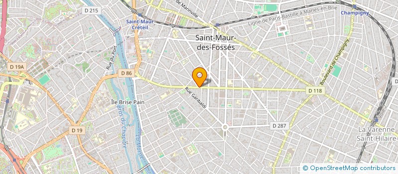 localisation de l'entreprise MONSIEUR THOMAS MANUEL  SAINT-MAUR-DES-FOSSES